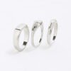 Silver 3-pack ringar