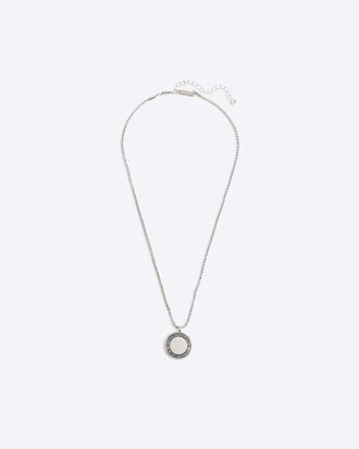 Silver RI-nyckelmyntshalsband Silver RI-nyckelmyntshalsband