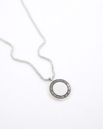 Silver RI-nyckelmyntshalsband Silver RI-nyckelmyntshalsband