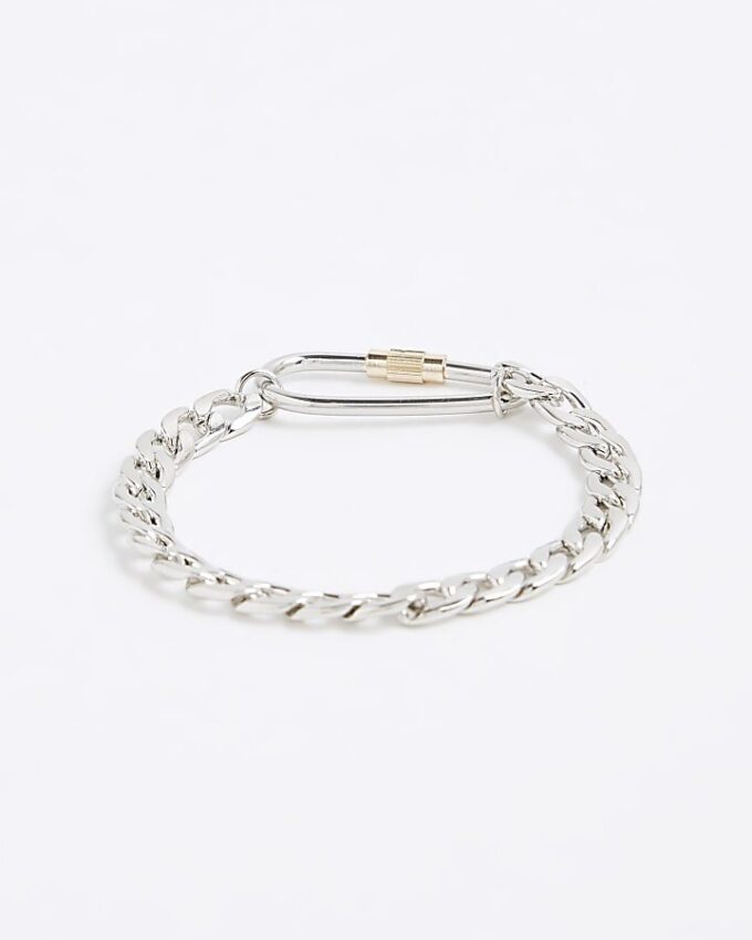 Silverarmband i blandade metaller