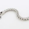 Silverfärgat armband med tjock kedja