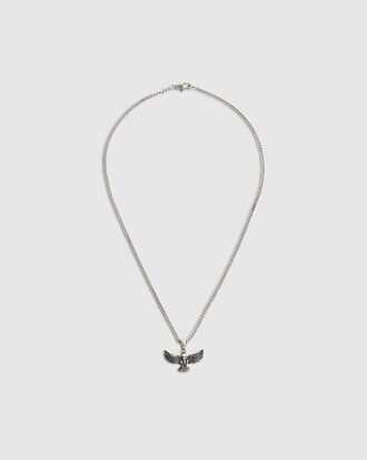 Silverhalsband med örn Silverhalsband med örn