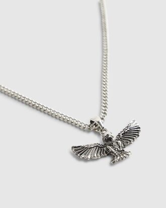 Silverhalsband med örn Silverhalsband med örn