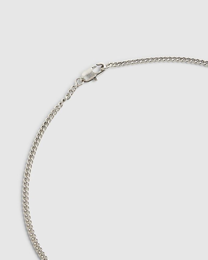 Silverhalsband med örn