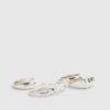 Silverpaket med 5 ringar