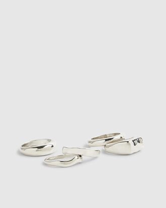 Silverpaket med 5 ringar Silverpaket med 5 ringar