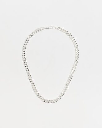 Silverpläterat kedjehalsband Silverpläterat kedjehalsband