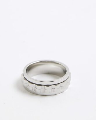 Silverring i rostfritt stål Silverring i rostfritt stål