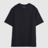 Slim fit-T-shirt i marinblått