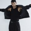 Svart 2-pack Muscle Fit Ribbed Vest