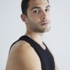 Svart 2-pack Muscle Fit Ribbed Vest