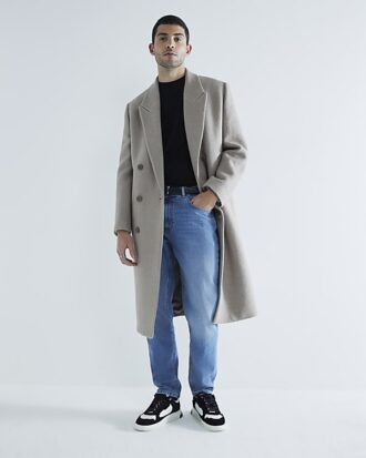 Svart 3-pack kortärmad slim fit-T-shirt