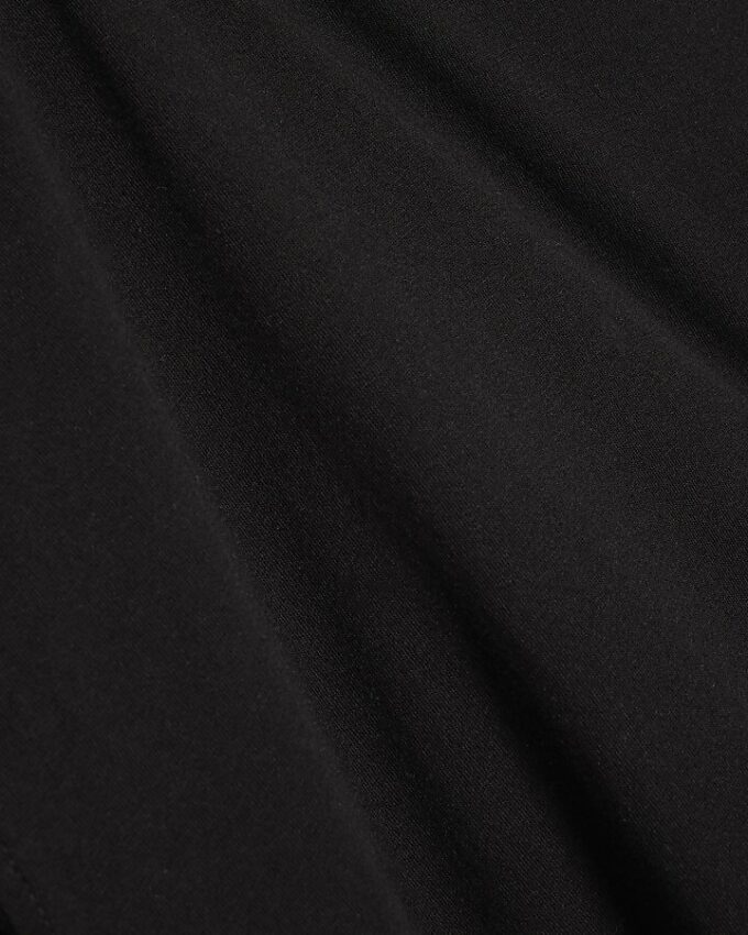 Svart 3-pack kortärmad slim fit-T-shirt