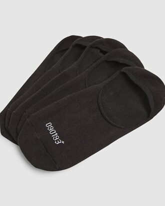 Svart 5-pack ankelstrumpor