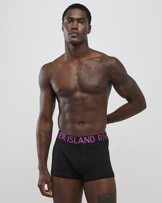 Svart 5-pack boxershorts