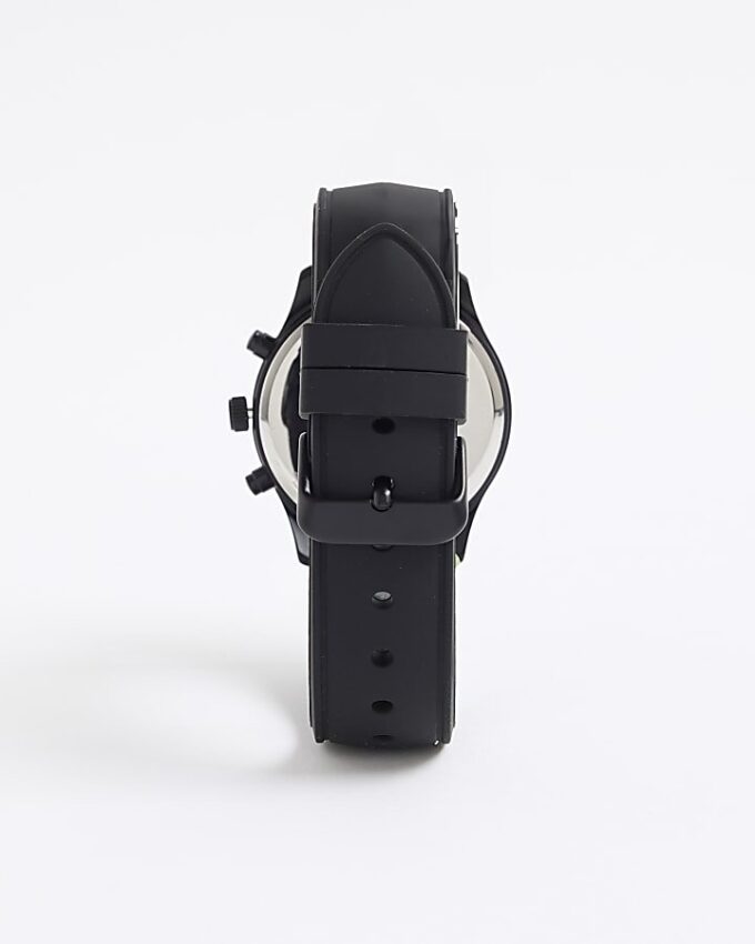 Svart armbandsur