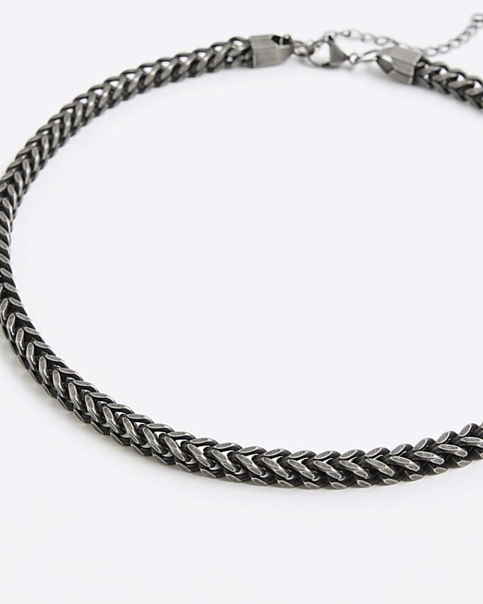 Svart chunky kedjehalsband