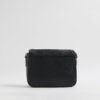 Svart crossbody-väska med lock