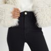 Svart högmidjad Sculpt Black Skinny Jeans
