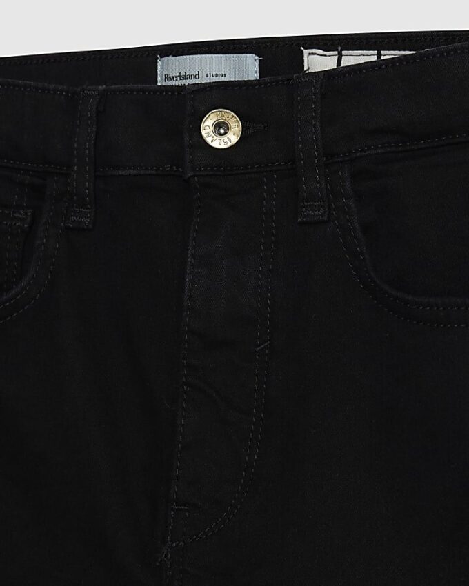 Svart högmidjad Sculpt Black Skinny Jeans