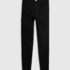 Svart högmidjad Sculpt Black Skinny Jeans
