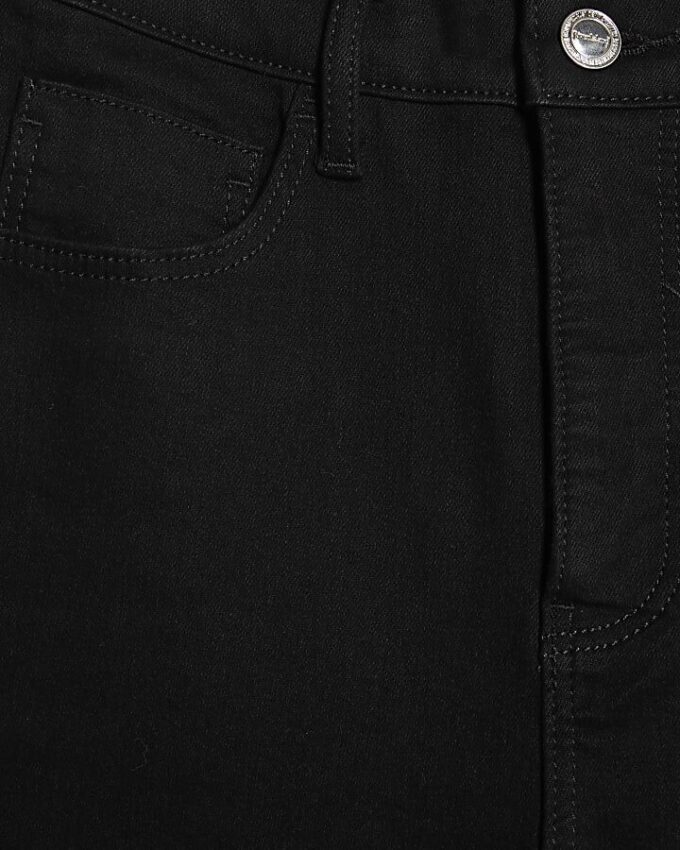 Svart högmidjad Sculpt Flare-jeans Svart högmidjad Sculpt Flare-jeans