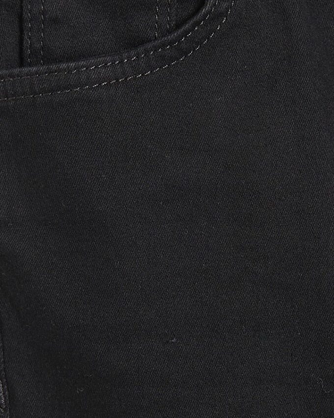 Svart högmidjad Sculpt Skinny Jeans