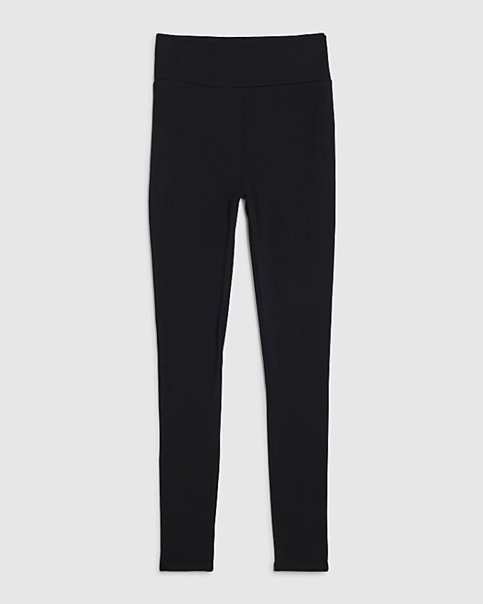 Svart högmidjade leggings Svart högmidjade leggings