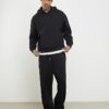 Svart hoodie i oversized-modell Svart hoodie i oversized-modell