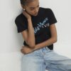 Svart La Belle Vie-T-shirt