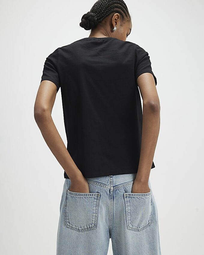 Svart La Belle Vie-T-shirt