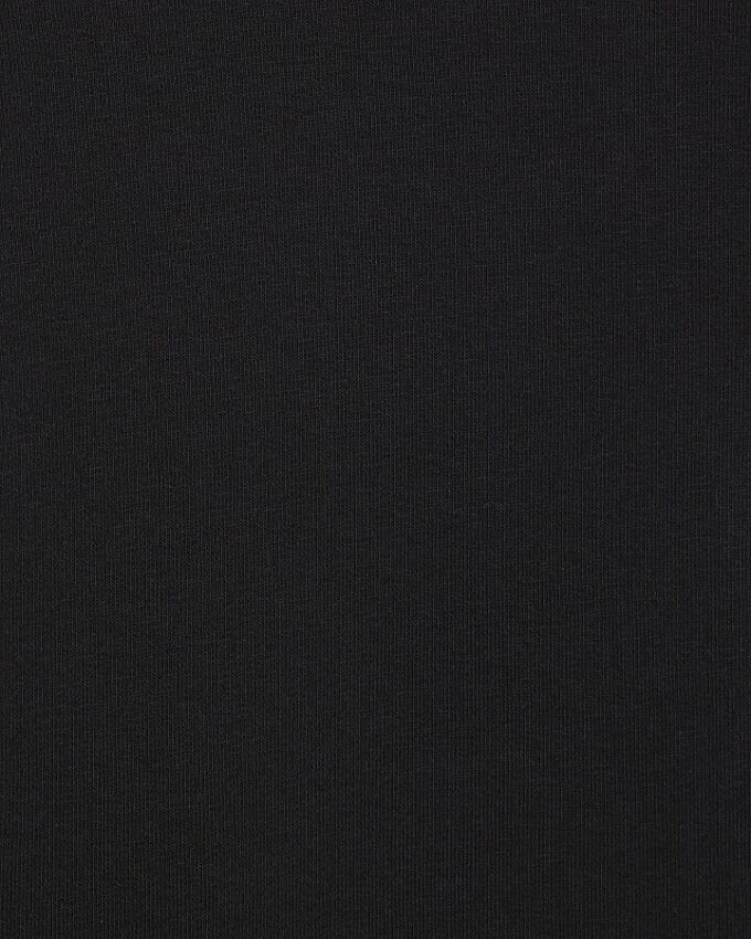 Svart långärmad sweatshirtklänning