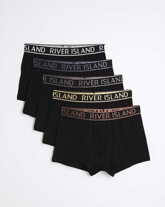Svart metallic RI-paket med 5 boxershorts Svart metallic RI-paket med 5 boxershorts