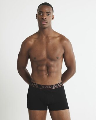 Svart metallic RI-paket med 5 boxershorts Svart metallic RI-paket med 5 boxershorts