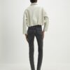 Svart midhög Sculpt Skinny Jeans