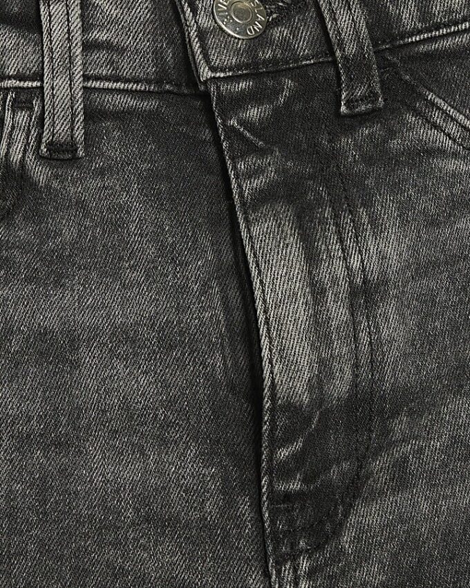Svart midhög Sculpt Skinny Jeans