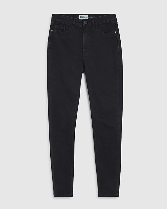 Svart midhög Sculpt Skinny Jeans Svart midhög Sculpt Skinny Jeans