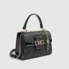 Svart mini crossbody-väska