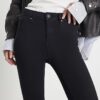 Svart Molly Mid Rise Sculpt Skinny Jeans Svart Molly Mid Rise Sculpt Skinny Jeans