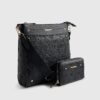 Svart monogram-messengerbag-paket