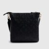 Svart monogram-messengerbag-paket