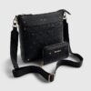 Svart monogram-messengerbag-paket