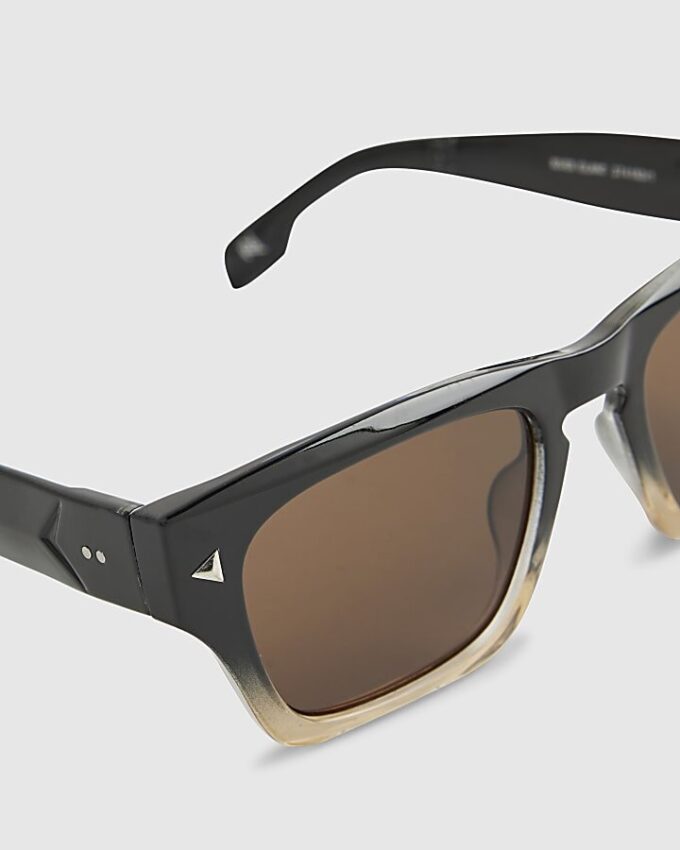 Svart ombré Wayfarer-solglasögon