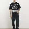Svart oversized Ame Saint-T-shirt