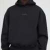 Svart oversized Luminis-hoodie Svart oversized Luminis-hoodie