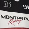 Svart oversized-passad Mont Prix-tröja