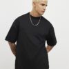 Svart oversized-passform, 3-pack T-shirts