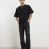 Svart oversized-passform, 3-pack T-shirts