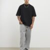 Svart oversized-passform, 3-pack T-shirts