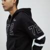 Svart oversized-passform 72 Palais Hoodie Svart oversized-passform 72 Palais Hoodie